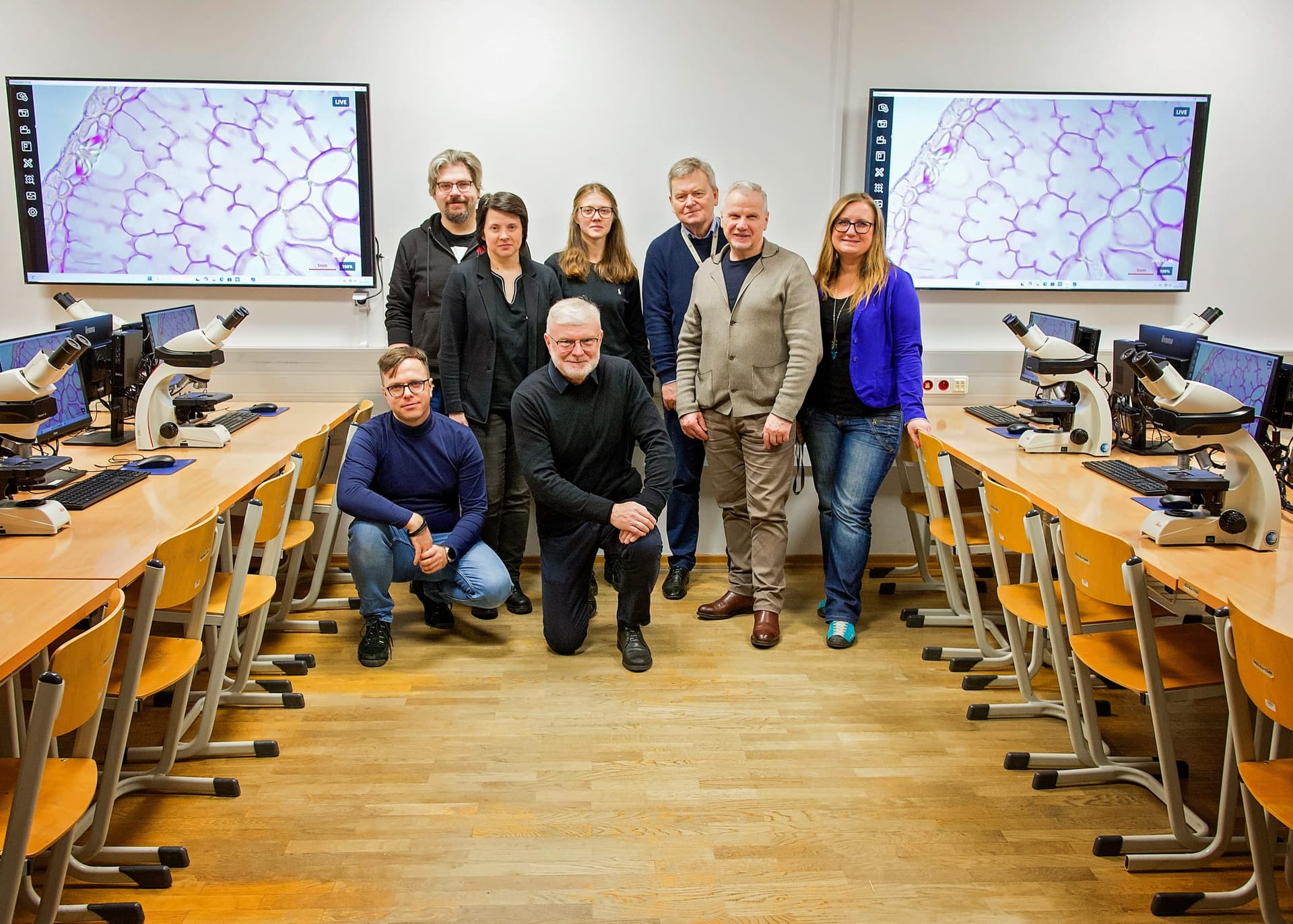 Microscopy lab Warsaw – overview