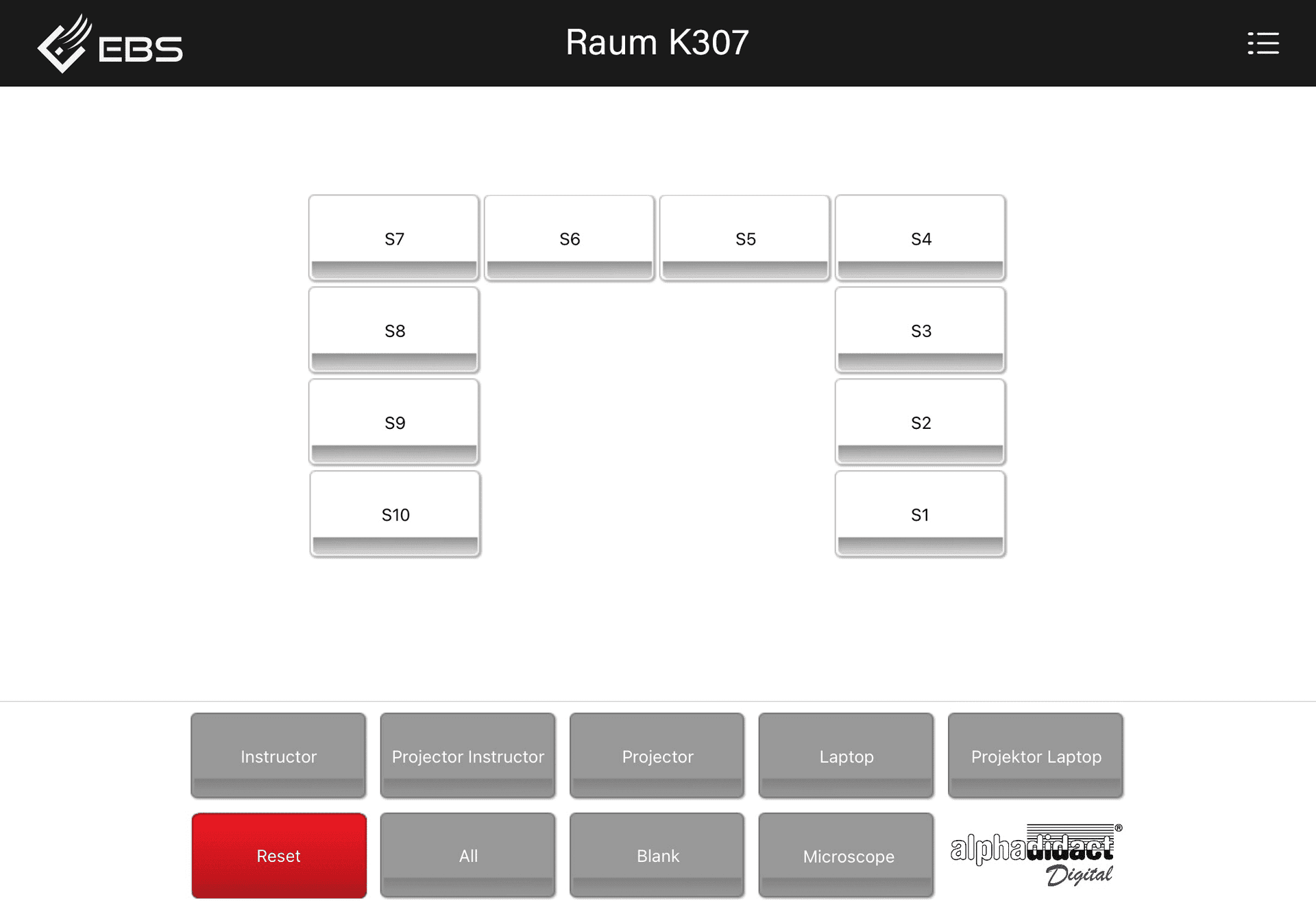 alphadidact® Digital iPad App – Kompakt mit 10 Teilnehmern