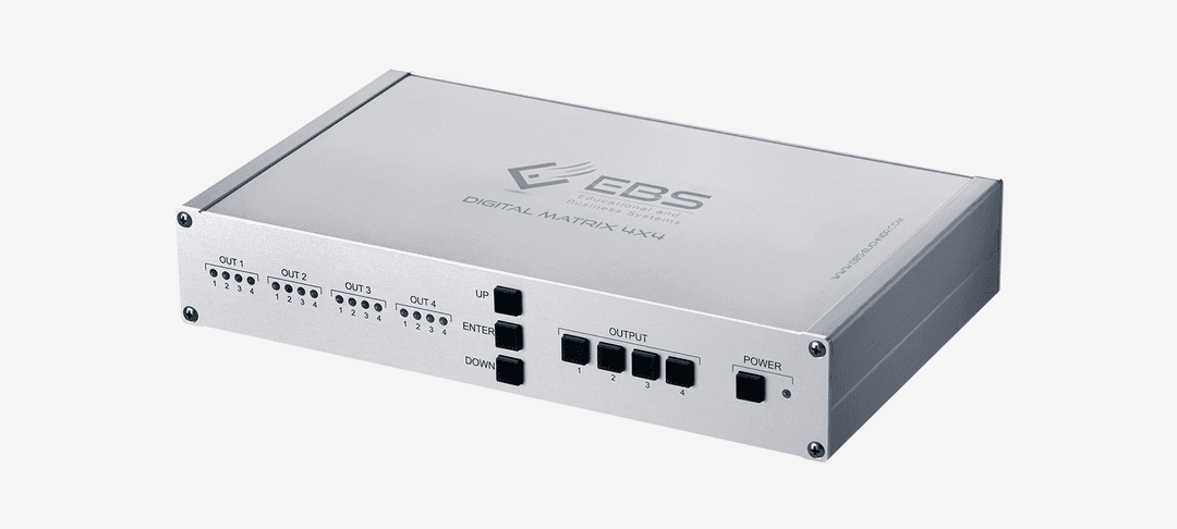 Digital 4x4 Matrix – Crosspoint for AV signals
